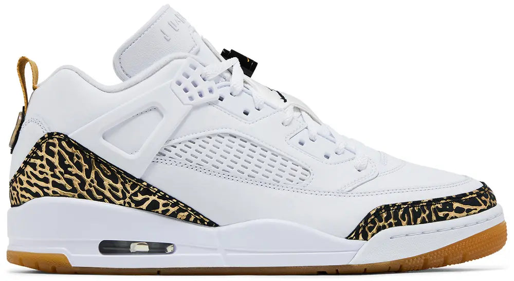 Air Jordan Spizike Low 'White Black Metallic Gold'