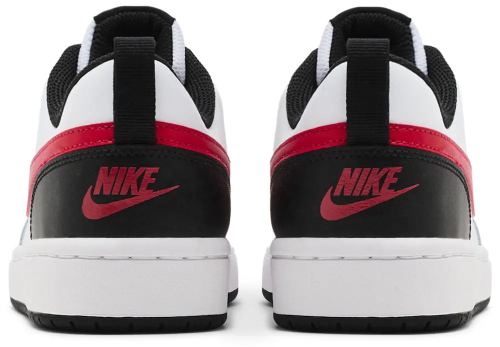 Nike Court Borough Low 2 GS 'White University Red'