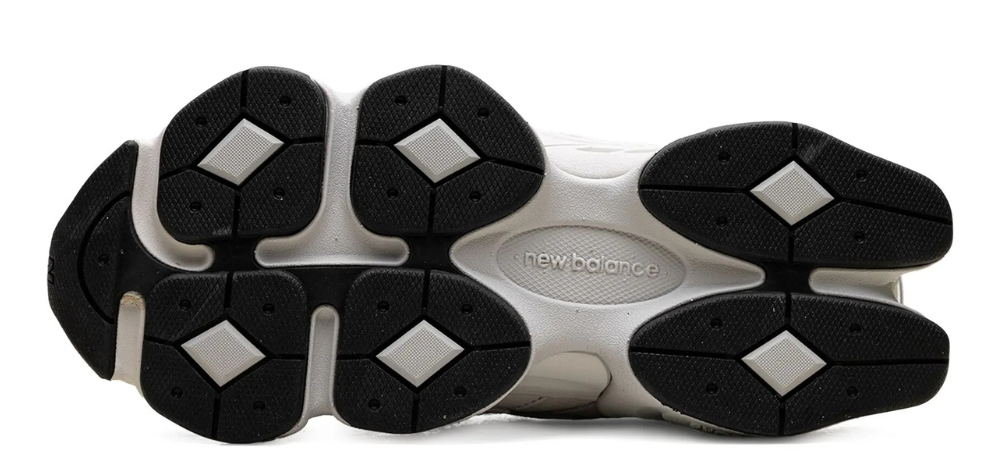 New Balance 9060 'White Black Metallic Silver'