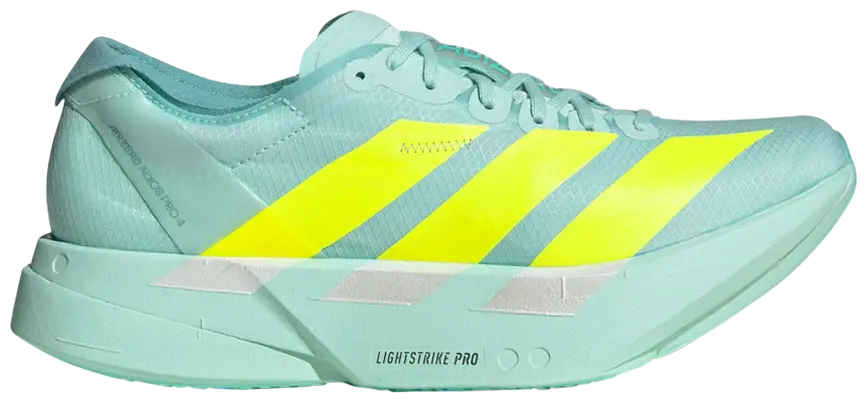 adidas Adizero Adios Pro 4 'Semi Flash Aqua Lucid Lemon'