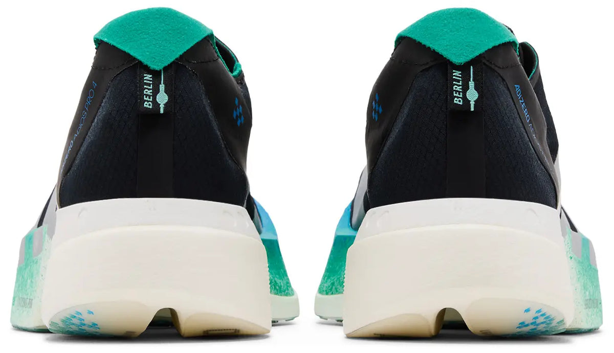 adidas Adizero Adios Pro 4 'Black Silver Glory Green'